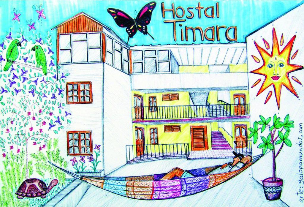 Hostal Timara Baños Εξωτερικό φωτογραφία