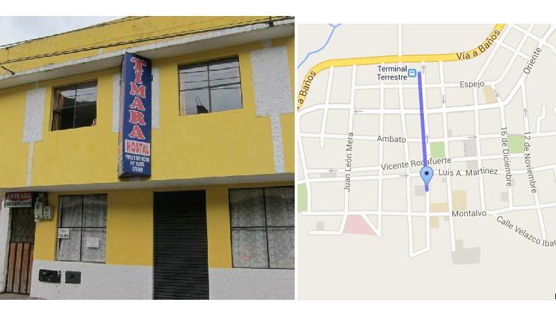Hostal Timara Baños Εξωτερικό φωτογραφία